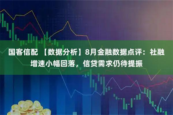 国客信配 【数据分析】8月金融数据点评：社融增速小幅回落，信贷需求仍待提振