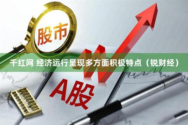 千红网 经济运行呈现多方面积极特点（锐财经）