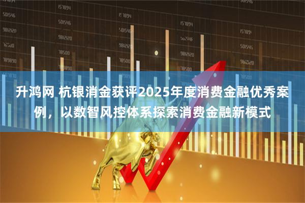 升鸿网 杭银消金获评2025年度消费金融优秀案例，以数智风控体系探索消费金融新模式