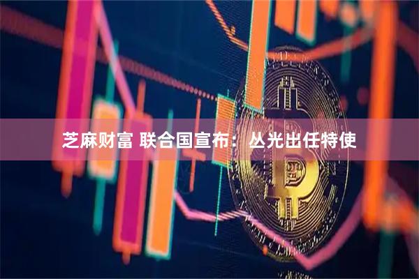 芝麻财富 联合国宣布：丛光出任特使